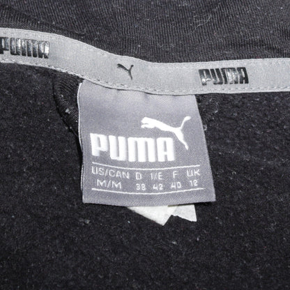 Puma Womens Black Size 12 Full Zip Hoodie Sweatshirt