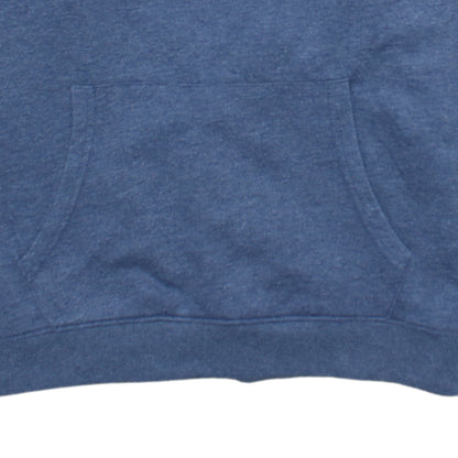 Umbro Men Blue Pullover Hoodie XL Sports Fleece Logo Sweatshirt