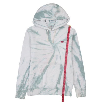Levi's Men's White Tie Dye Pullover Hoodie Size S