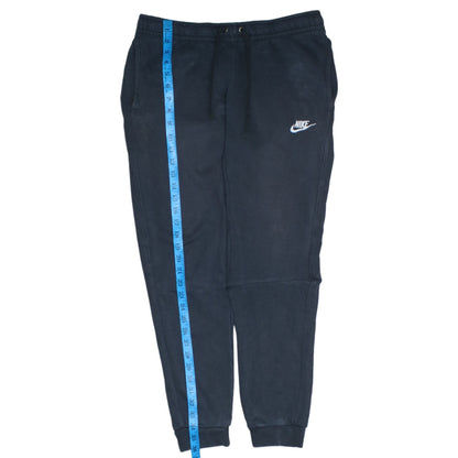 Nike Men's Black Jogger Sweatpants Size S Fleece Tapered Fit