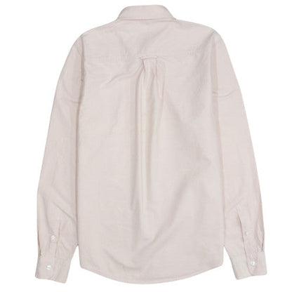 Carhartt WIP Men's Pink Cotton Button-Up Long Sleeve Casual Shirt Size S