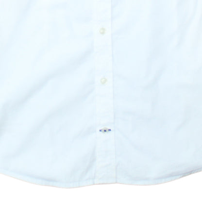Tommy Hilfiger Men’s White Slim Fit Stretch Button-Up Shirt Size S