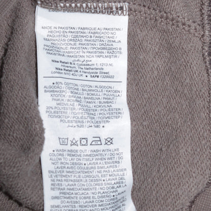 Nike Men's Grey Crew Neck Long Sleeve Pullover Sweatshirt L