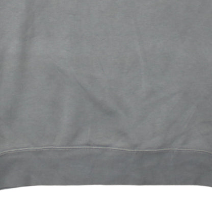 Nike Men's Grey Crew Neck Long Sleeve Pullover Sweatshirt L