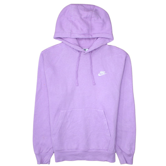 Nike Womens Lilac Pullover Hoodie Small Cotton Blend Casual