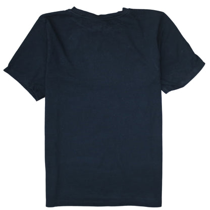 Ellesse Women's Black Cotton Short Sleeve T-Shirt UK 14
