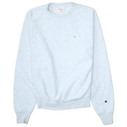 Champion Mens Grey XS Pullover Sweatshirt Classic Logo Crew Neck