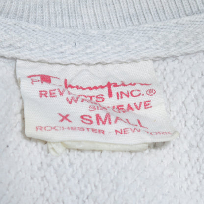 Champion Mens Grey XS Pullover Sweatshirt Classic Logo Crew Neck