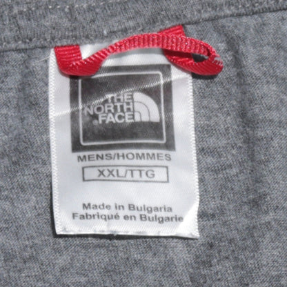 The North Face Mens Grey XXL Crew Neck Cotton T-Shirt