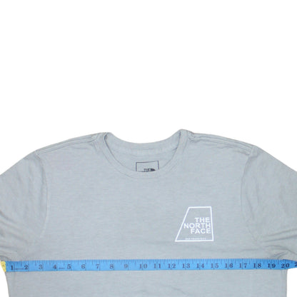 The North Face Womens Grey Basic Short Sleeve T-Shirt M