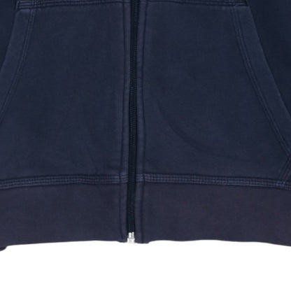 Nike Boys Blue Full Zip Hoodie 13-15 Years Fleece Hooded Sweatshirt