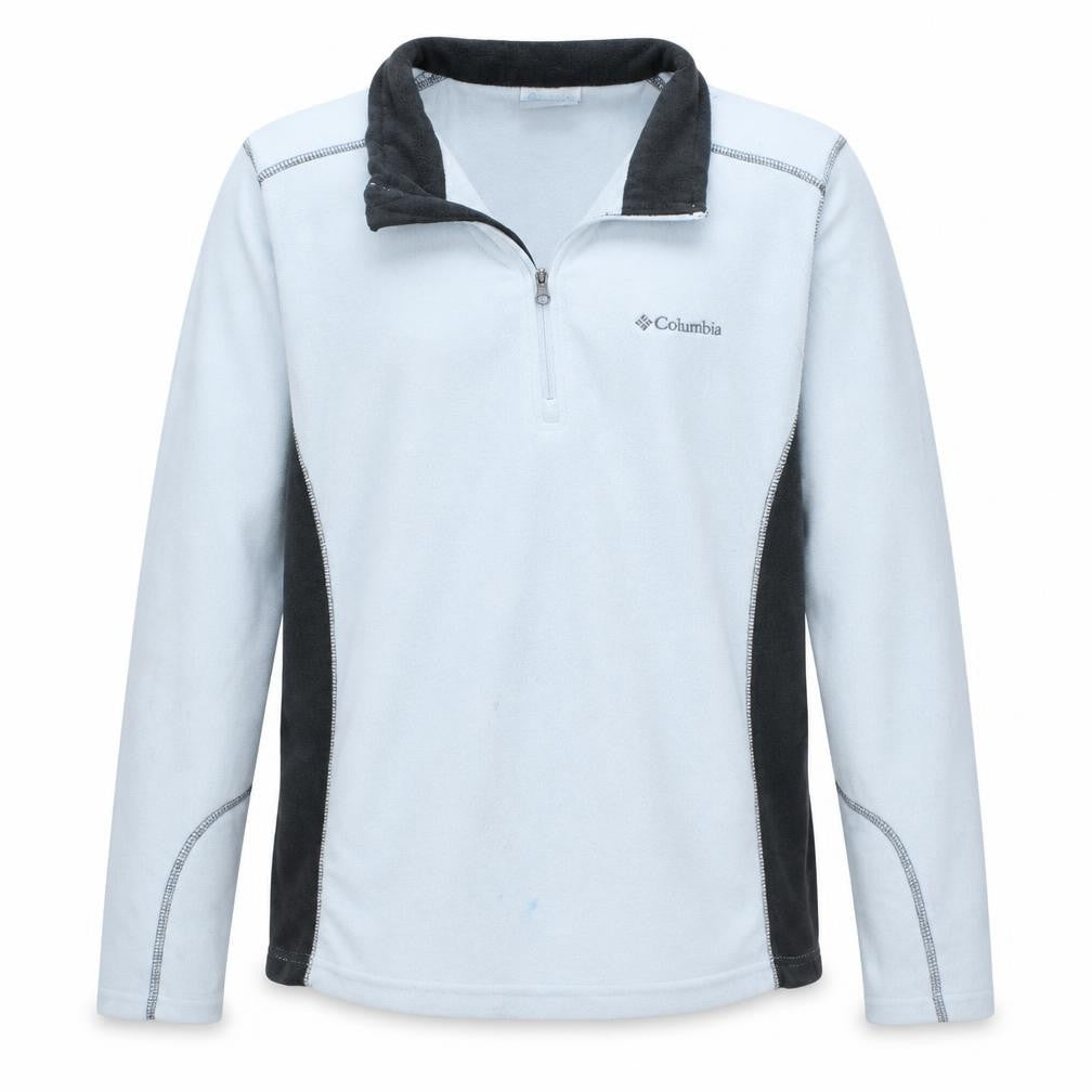 Columbia Men's Blue 1/4 Zip Fleece Sweatshirt Size S Outdoor Top