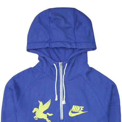 Nike Men's Blue Pegasus Air 1/2 Zip Hoodie Size L