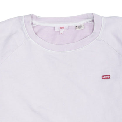 Levi's Womens XS Pink Crew Neck Pullover Sweatshirt