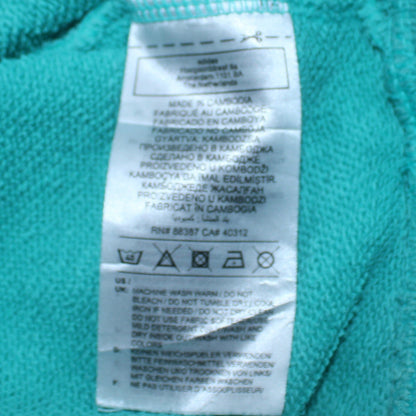 Adidas Womens Blue Crew Neck Pullover Sweatshirt Size 10 UK