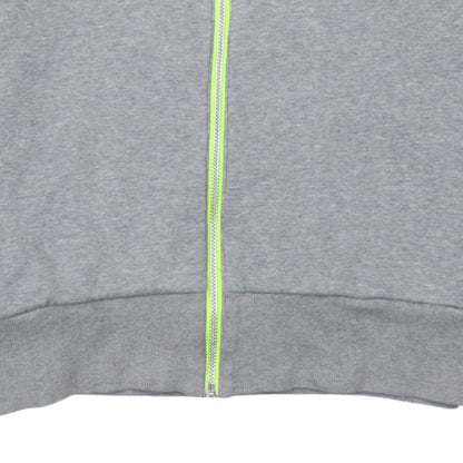 Nike Men’s Grey Full Zip Hoodie Medium Sportswear Sweatshirt