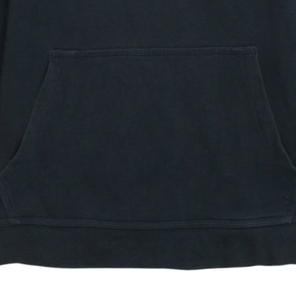 Nike Boys Black Pullover Hoodie 13-14 Years Standard Fit Logo Fleece Jumper