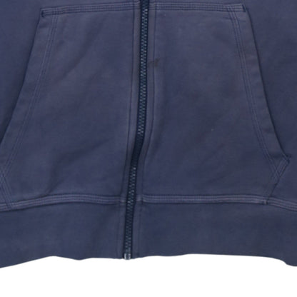 Nike Men's Blue Full Zip Camouflage Sleeve Hoodie Size S