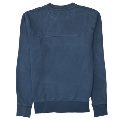 Hugo Boss Men’s Blue Cotton Pullover Sweatshirt Size S