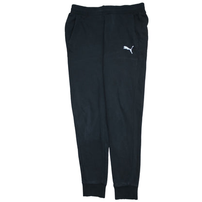 Puma Men’s Black Jogger Sweatpants Size L Lightweight Activewear
