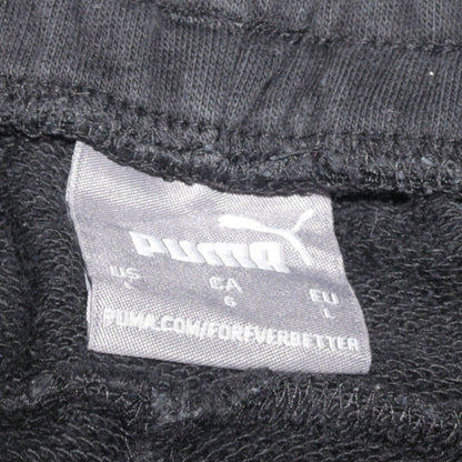Puma Men’s Black Jogger Sweatpants Size L Lightweight Activewear