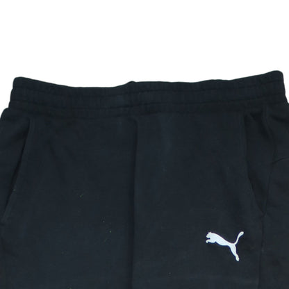 Puma Men’s Black Jogger Sweatpants Size L Lightweight Activewear