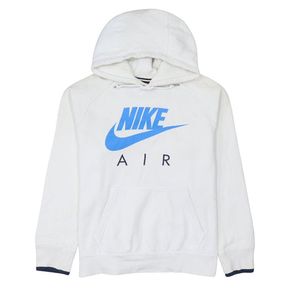 Nike Men’s White Air Pullover Hoodie L Logo Sportswear