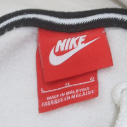 Nike Men’s White Air Pullover Hoodie L Logo Sportswear