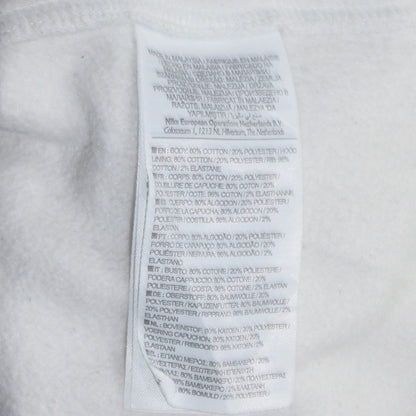 Nike Men’s White Air Pullover Hoodie L Logo Sportswear