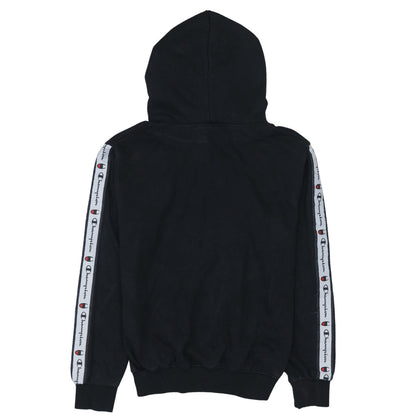 Champion Men's Black Pullover Logo Hoodie Size M