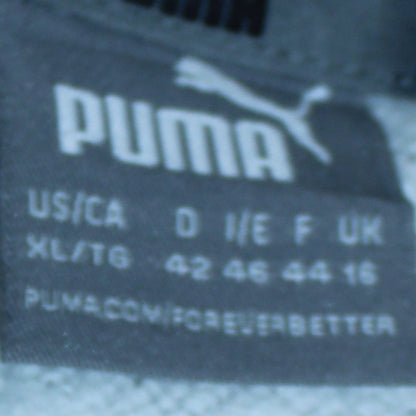 Puma Womens Grey Logo Pullover Hoodie Size 16 XL