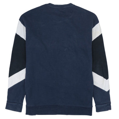 Nike Men's Blue Air Logo Crew Neck Pullover Sweatshirt Size S
