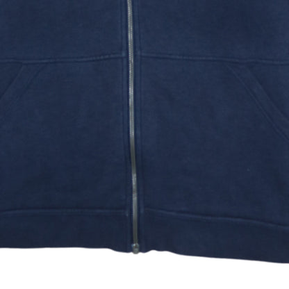 Nike Men's Blue Full Zip Hoodie Small Sports Fleece Sweatshirt