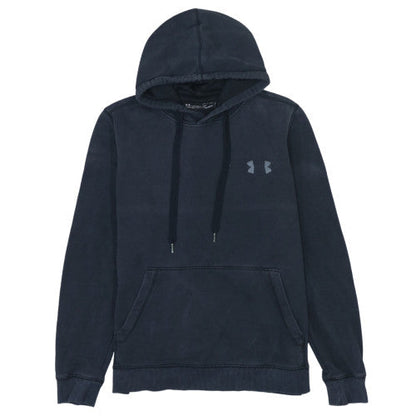 Under Armour Mens Blue Pullover Hoodie Small Athletic Fit Fleece