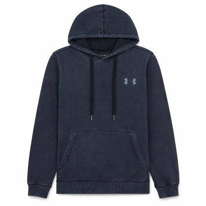 Under Armour Mens Blue Pullover Hoodie Small Athletic Fit Fleece