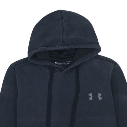 Under Armour Mens Blue Pullover Hoodie Small Athletic Fit Fleece