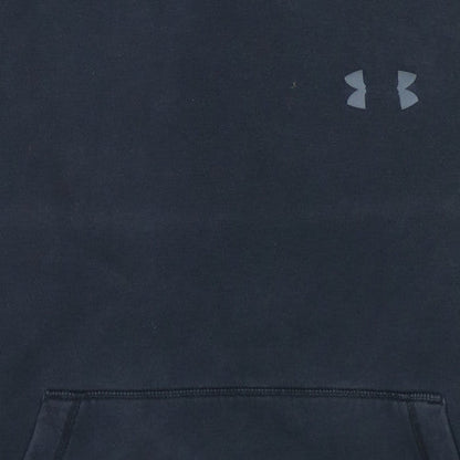 Under Armour Mens Blue Pullover Hoodie Small Athletic Fit Fleece