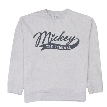 Disney Women Grey Mickey The Original Sweatshirt UK 12