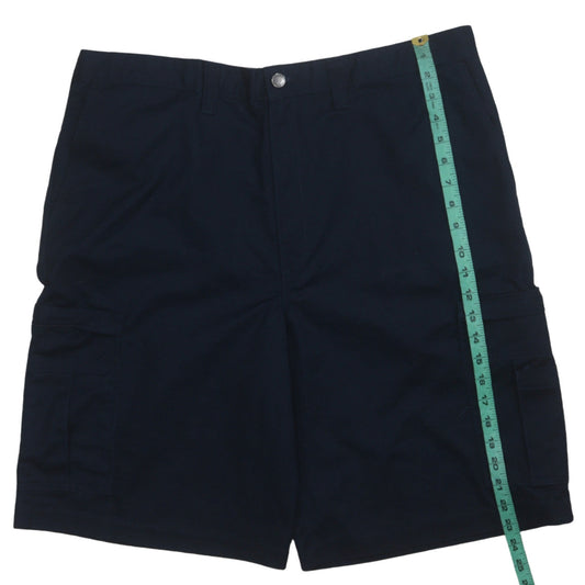 Dickies Men's Blue 38 Cargo Work Shorts Polyester Cotton