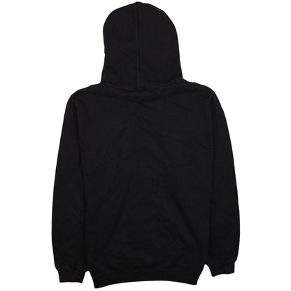 Lee Men's Black Pullover Hoodie L Logo Sports Graphic Vintage