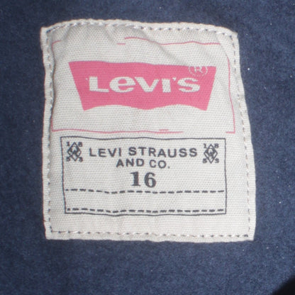 Levi's Boys Blue Logo Pullover Sweatshirt Size 16 Years