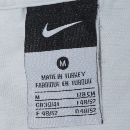 Nike Men's White Medium Ganon Baker Basketball Graphic T-Shirt