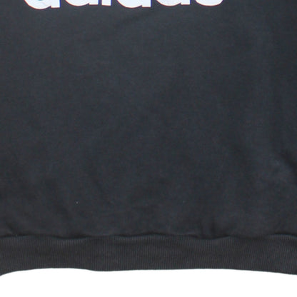 Adidas Women’s Black Crew Neck Pullover Sweatshirt Size 10