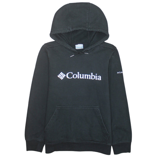 Columbia Men Black Pullover Hoodie Size S Fleece Outdoor