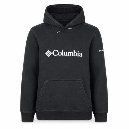 Columbia Men Black Pullover Hoodie Size S Fleece Outdoor