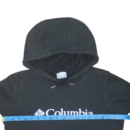 Columbia Men Black Pullover Hoodie Size S Fleece Outdoor