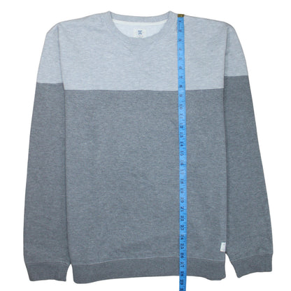DC Shoes Men’s Grey 2XL Crew Neck Pullover Sweatshirt