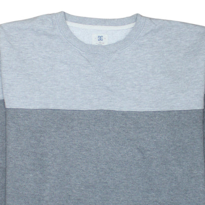 DC Shoes Men’s Grey 2XL Crew Neck Pullover Sweatshirt