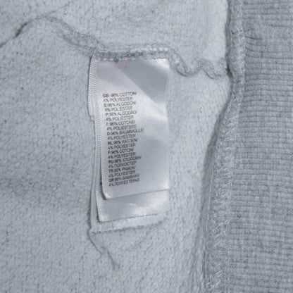 The North Face Boys Grey XL Pullover Hoodie Fleece Lined Logo Sweatshirt