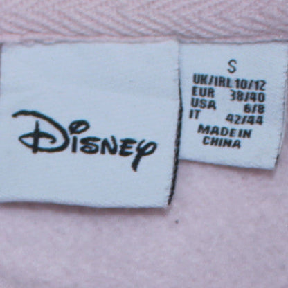 Disney Women Pink Minnie Mouse Pullover Hoodie Size Small